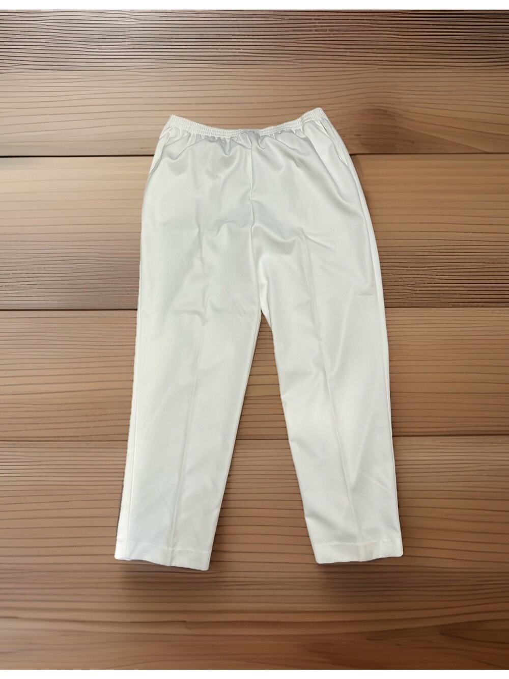 Women’s White Slacks/ Trousers By Alfred Dunner. Size 14